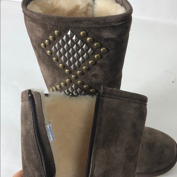 Ugg boots Avondale Zipper boots Espresso New - Picture 8 of 12